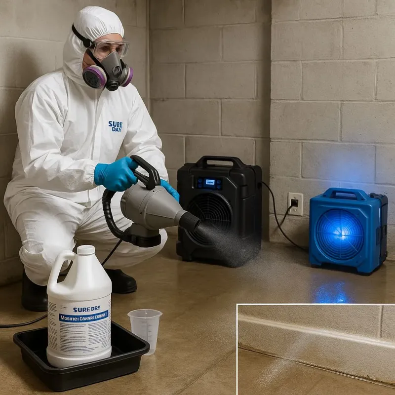Sanitization and Odor Removal process in Mount Pleasant, UT
