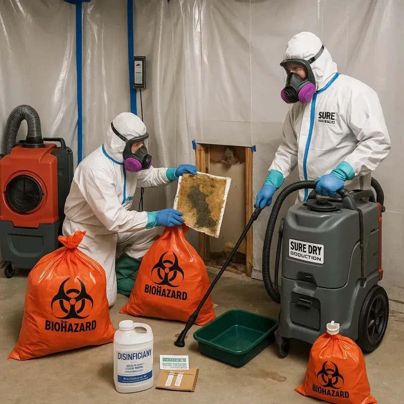 Contaminated Water Handling Protocols process in Mount Pleasant, UT