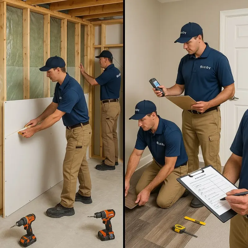 Repairs and Reconstruction process in Mount Pleasant, UT